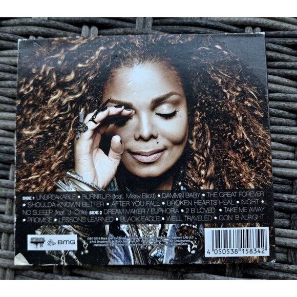 Unbreakable by Janet Jackson 2015 CD Album With Original Case & Artwork - Picture 2 of 3